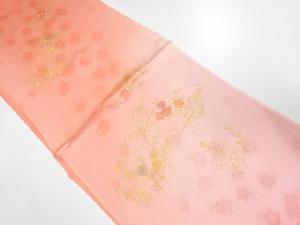 未使用品　正絹　帯揚げ